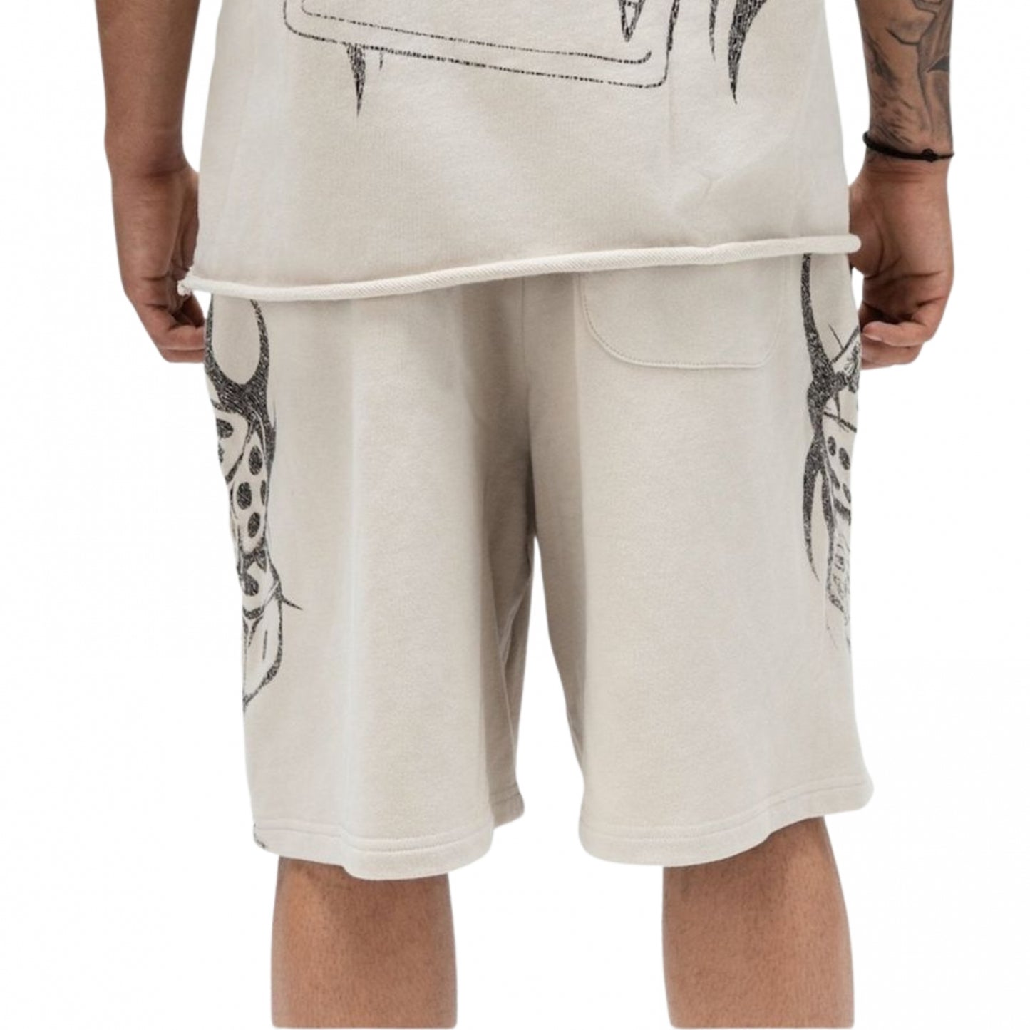 Pantaloncino Paper Money Venom Short BIANCO