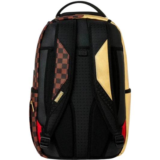 Zaino Sprayground Sharks In Paris Gold Drip Backpa UNICO