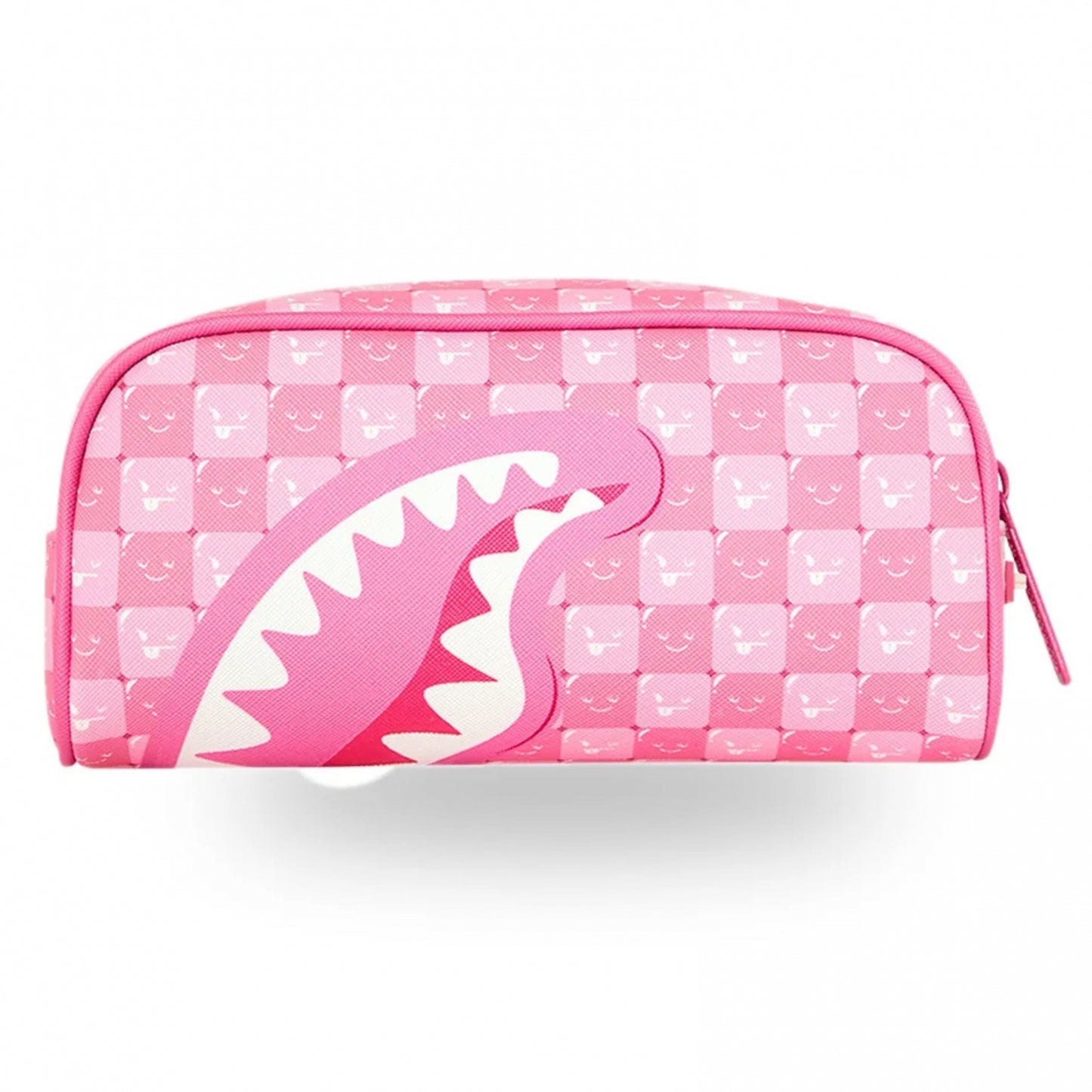 Astuccio Sprayground PINK NEW CHECK FACES POUCH UNICO
