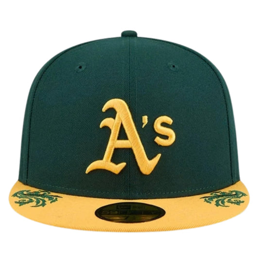 Cappello New Era 59FIfty MLB WorkMark OAKATH UNICO