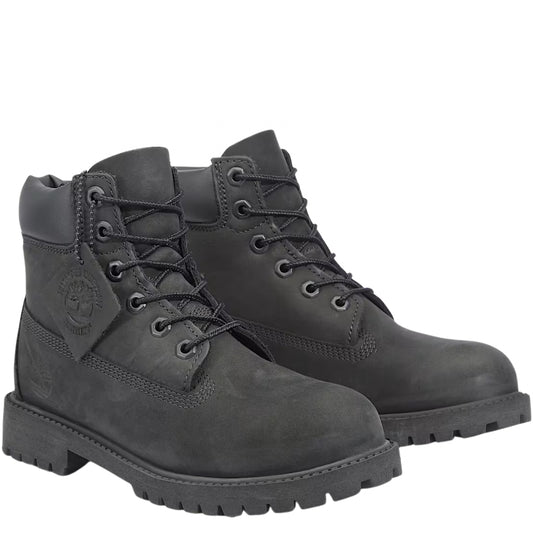 Scarpa Timberland Kids Premium 6 Inches Lace Water NERO