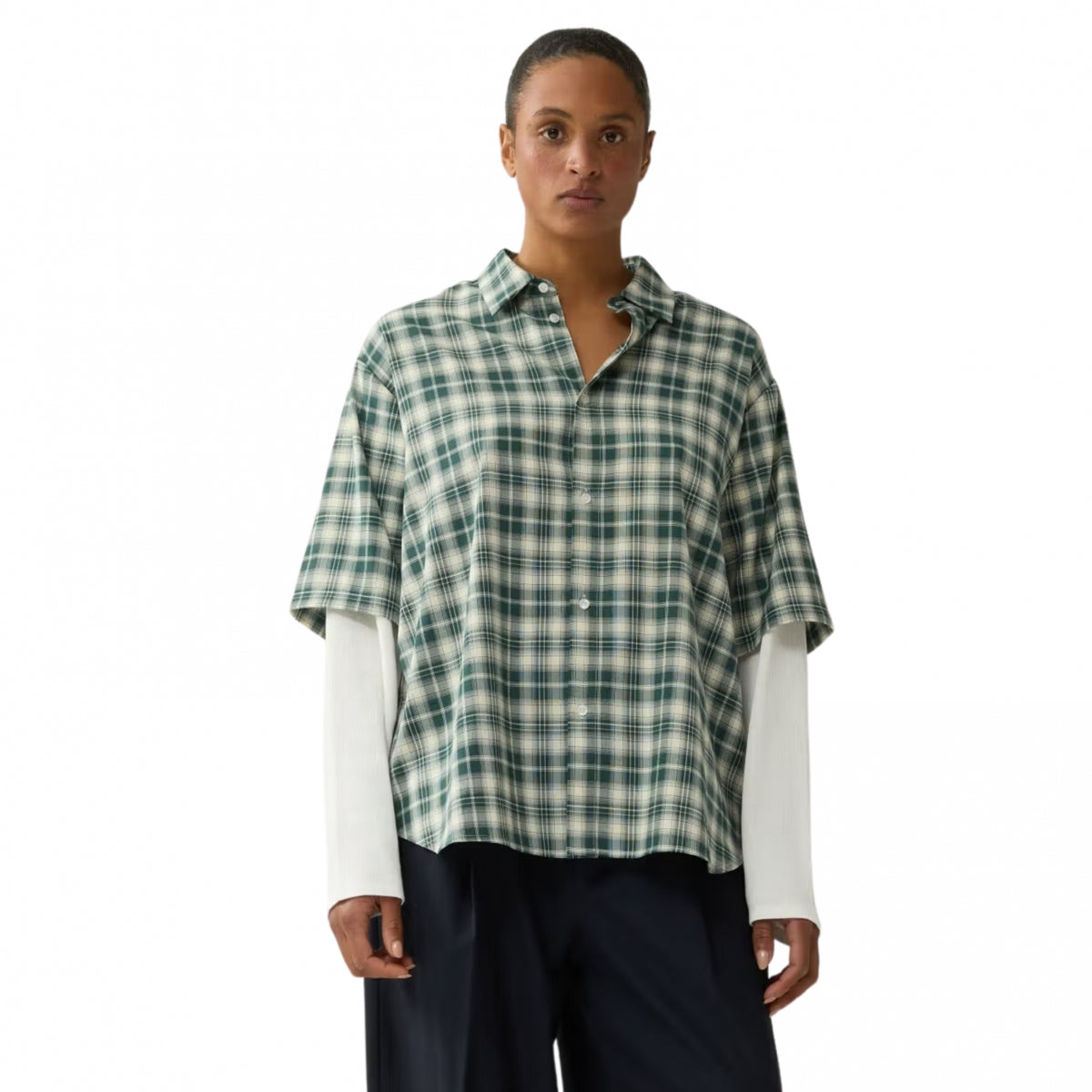 Camicia NASA Double Layered Shirt BIANCO
