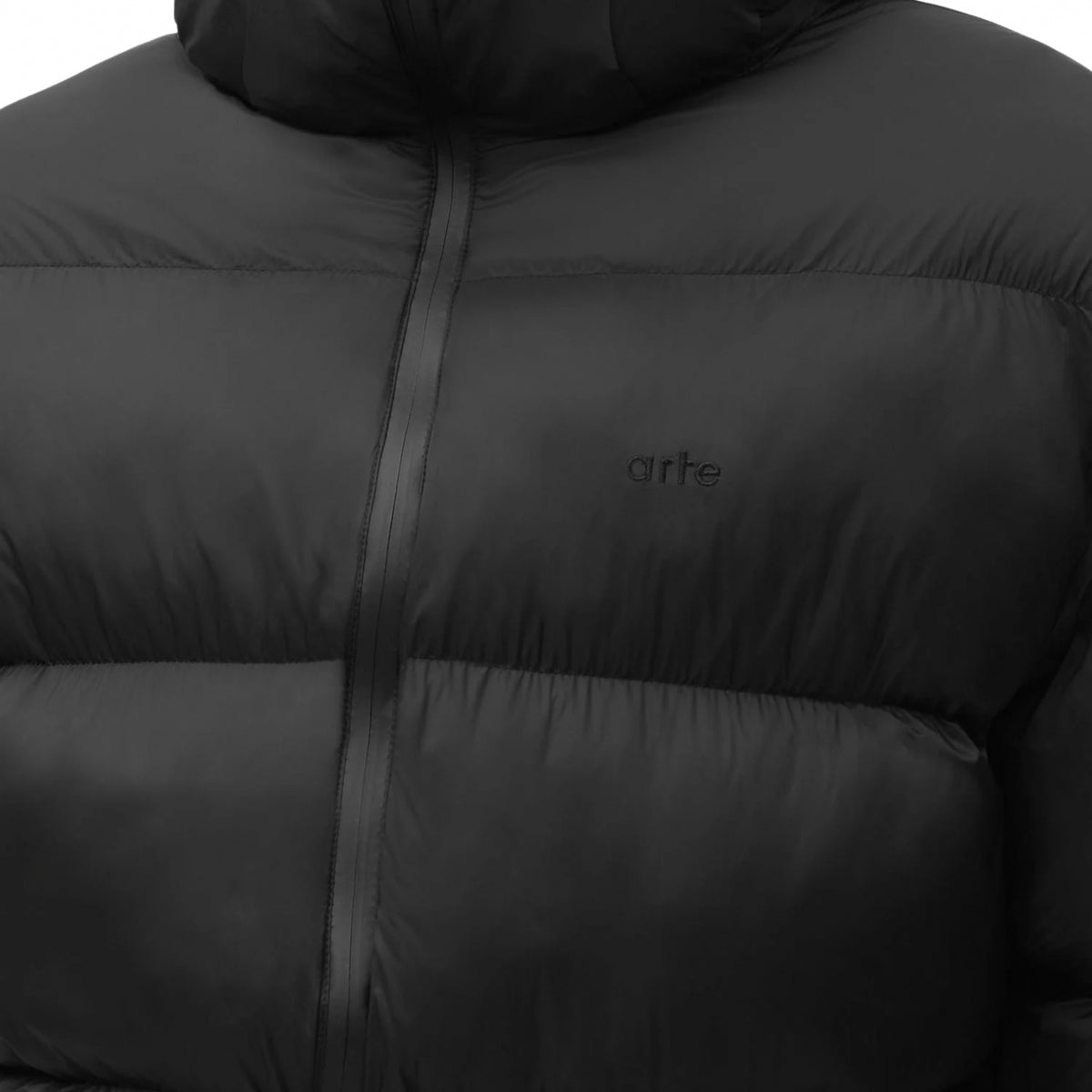 Giubbino Arte Hooded Puffer Jacket NERO