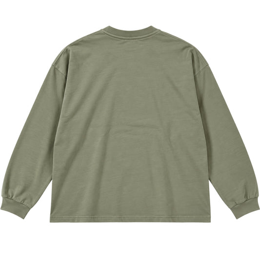 Maglietta Antykorpo LS Logo Tee VERDE