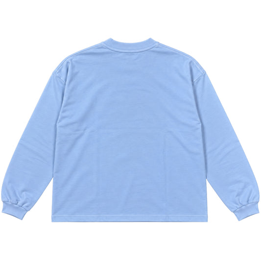 Maglietta Antykorpo LS Logo Tee CELESTE