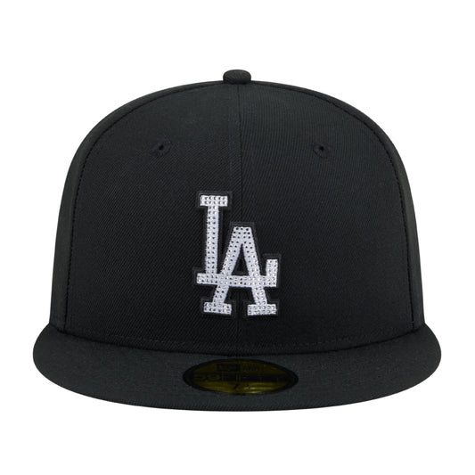 Cappello New Era 59Fifty Rhinestone Badge LOSDOD NERO