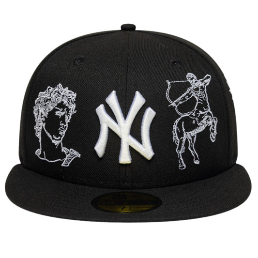 Cappello New Era 59Fifty MLB Mythical NY NERO