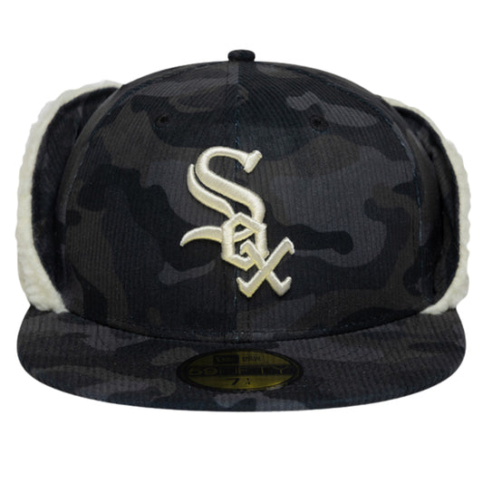 Cappello New Era 59Fifty Cord Down Flap SOX UNICO