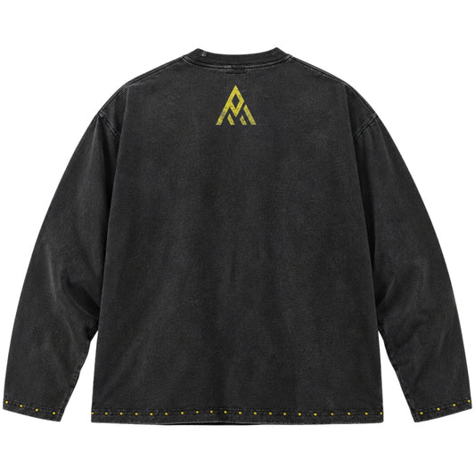 Maglietta Paper Money Midnight Run Long Sleeve Tee