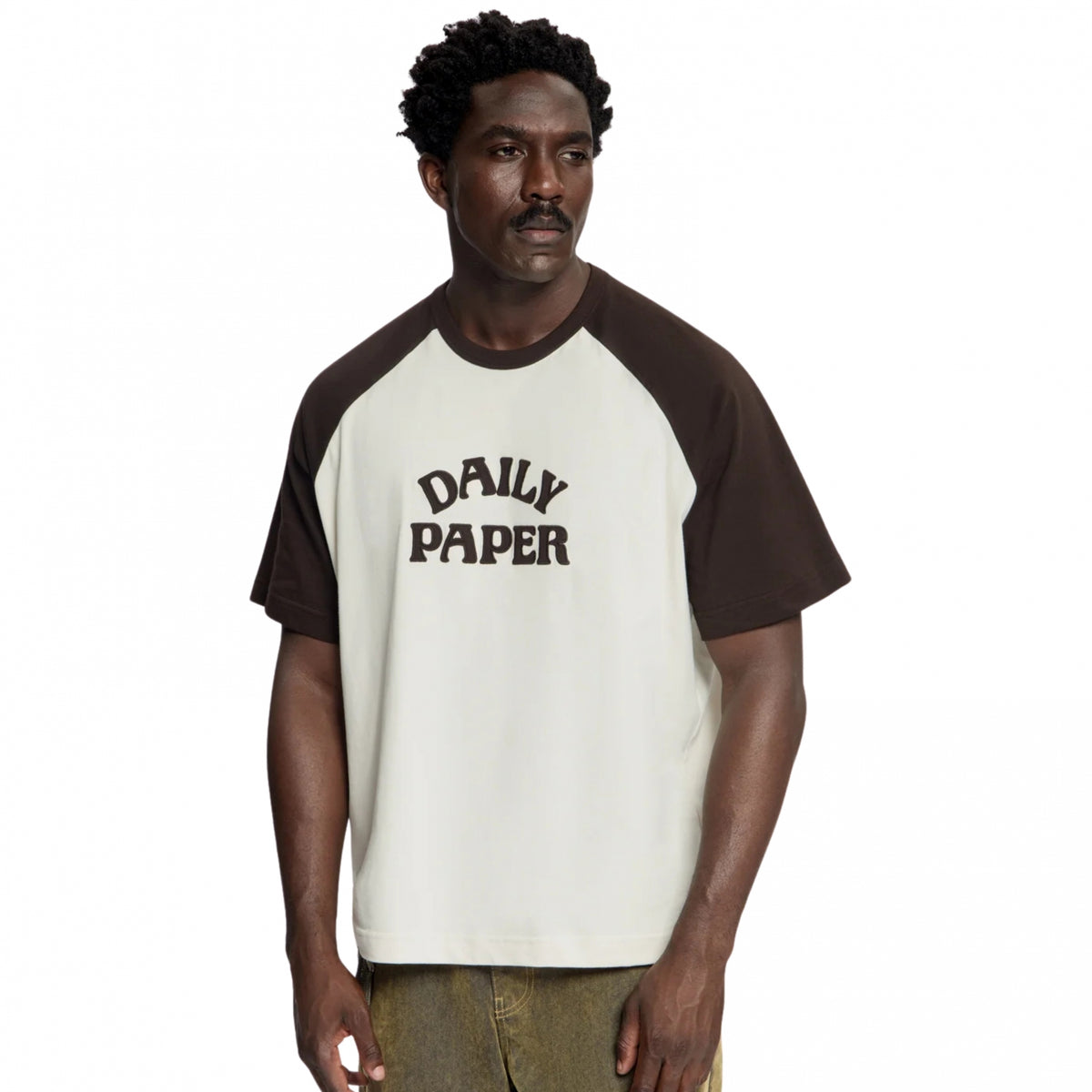 Maglietta Daily Paper Contrast Sleeve Raglan Tee