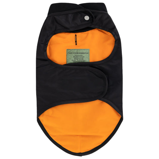 Pettorina ALpha MA-1 Dog Jacket Back Print
