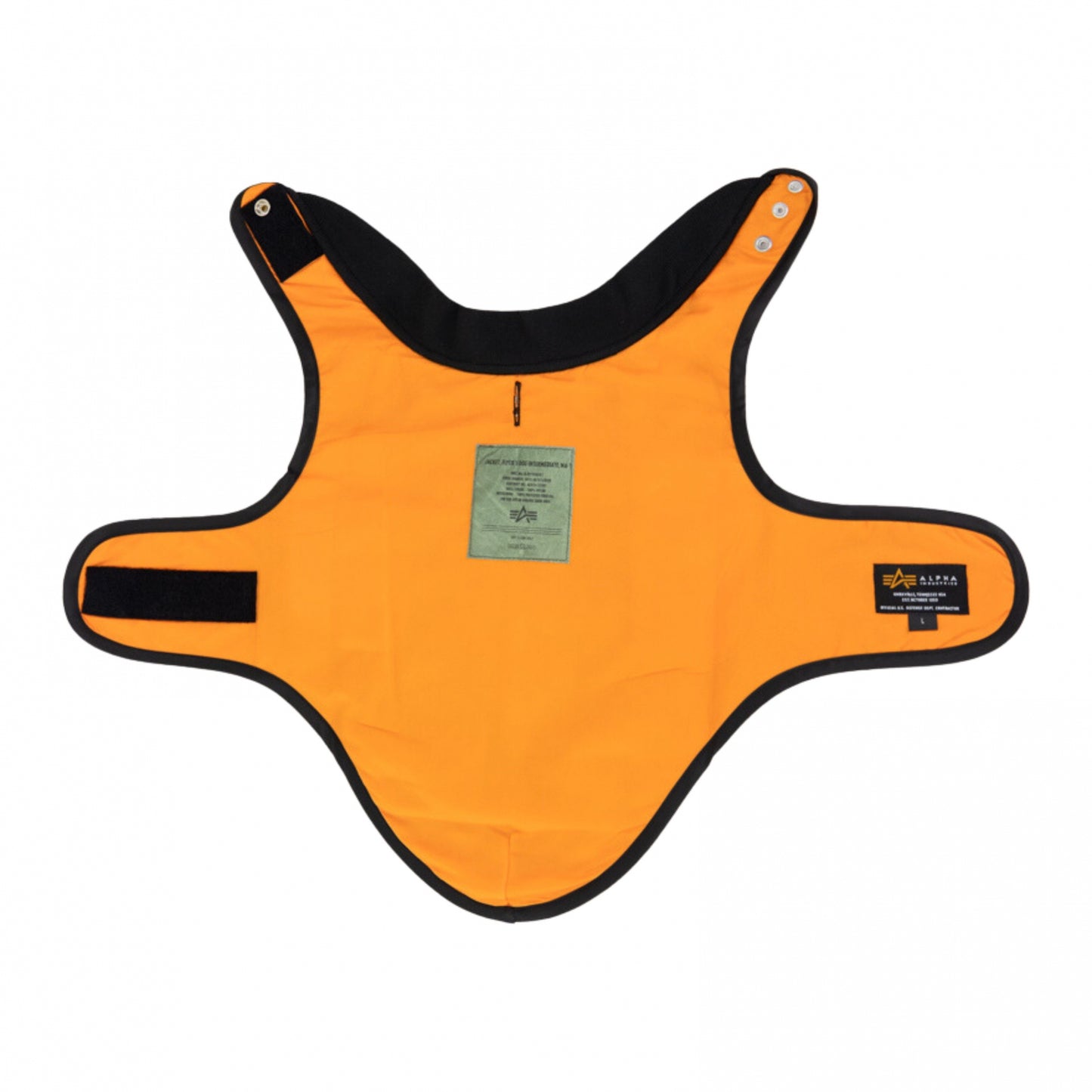 Pettorina ALpha MA-1 Dog Jacket Back Print