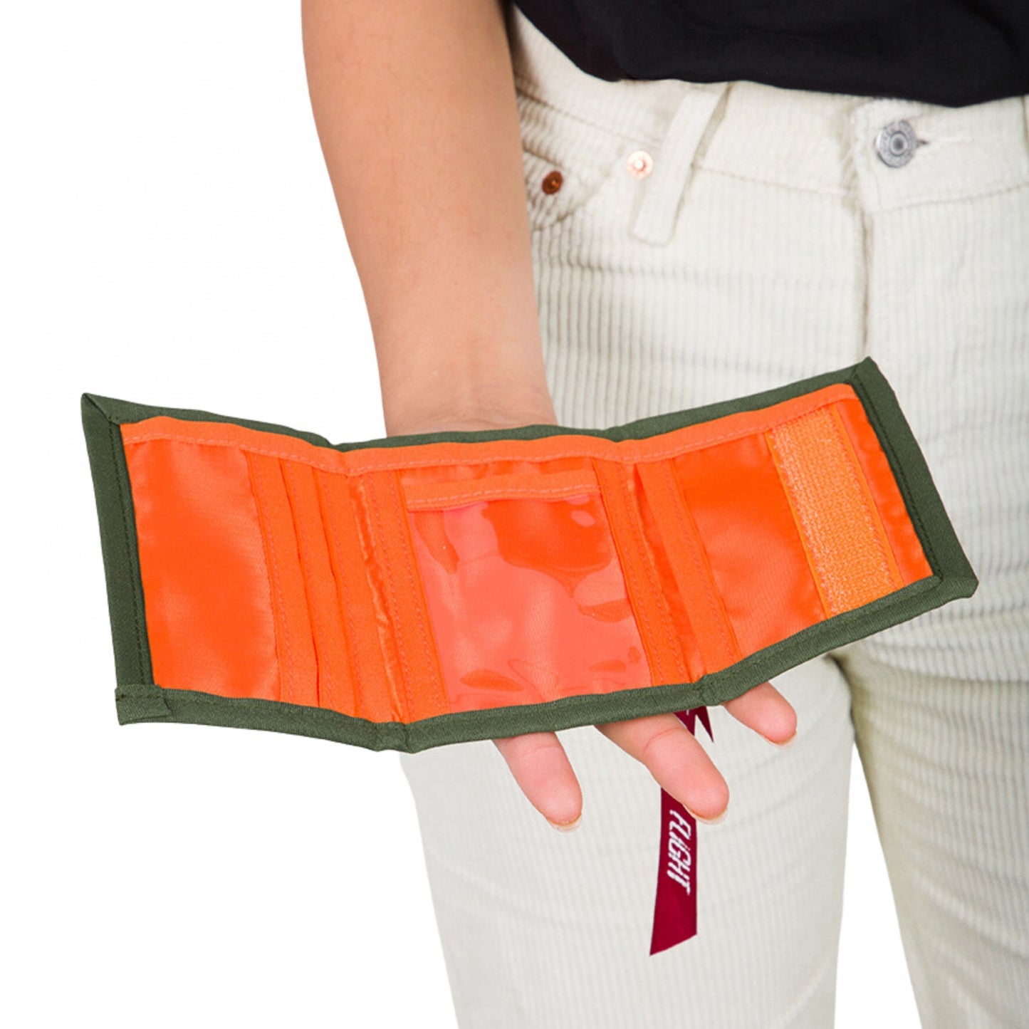 Portafoglio Alpha Crew Wallet VERDE