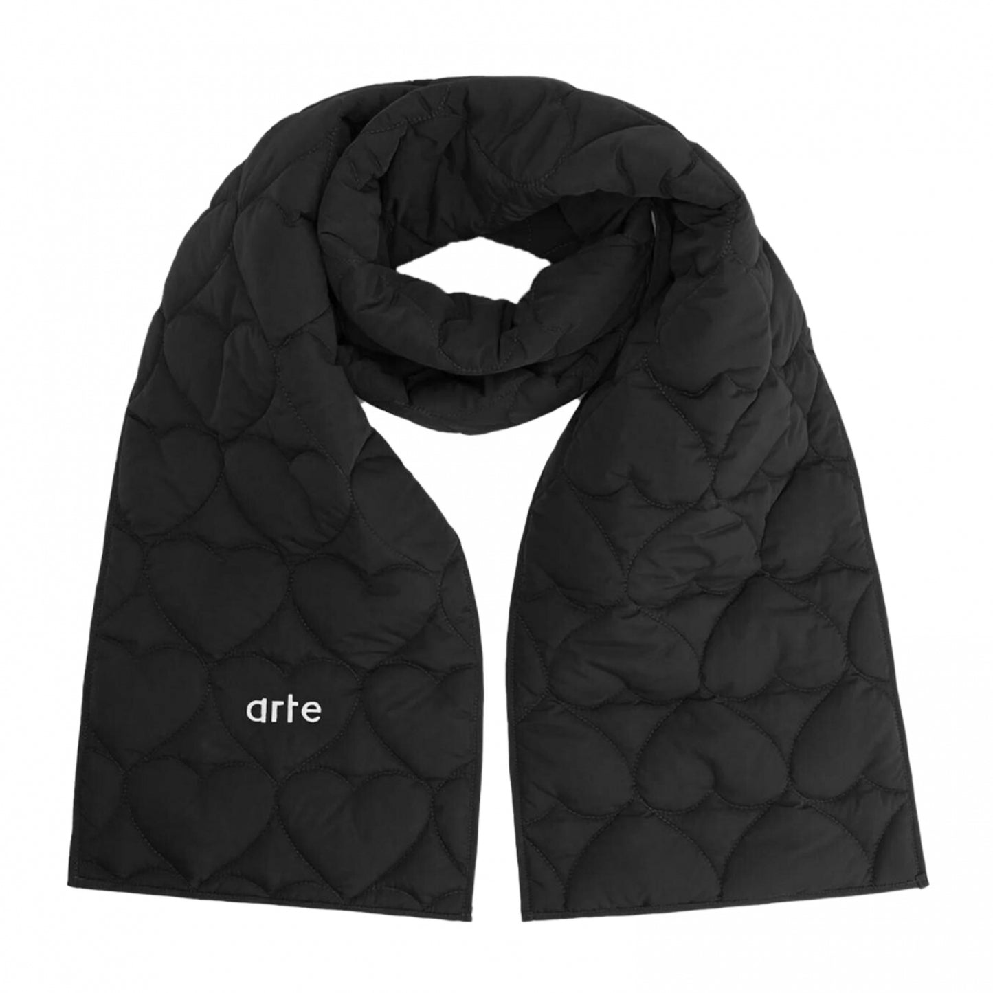 Scarf Art Aaron Padded Scarf BLACK