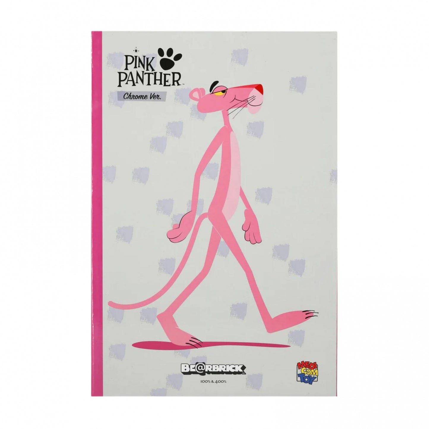 Be@rbrick Pink Panther Chrome