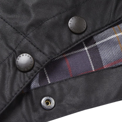 Cappuccio Barbour Waxed Cotton Hood NERO