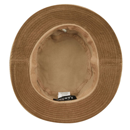 Cappello Kangol Cord Bucket MARRONE