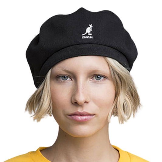 Kangol Wool Jax Beret Hat BLACK