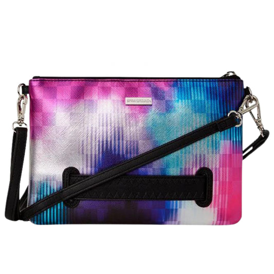 Sprayground Tye Check Clutch Bag