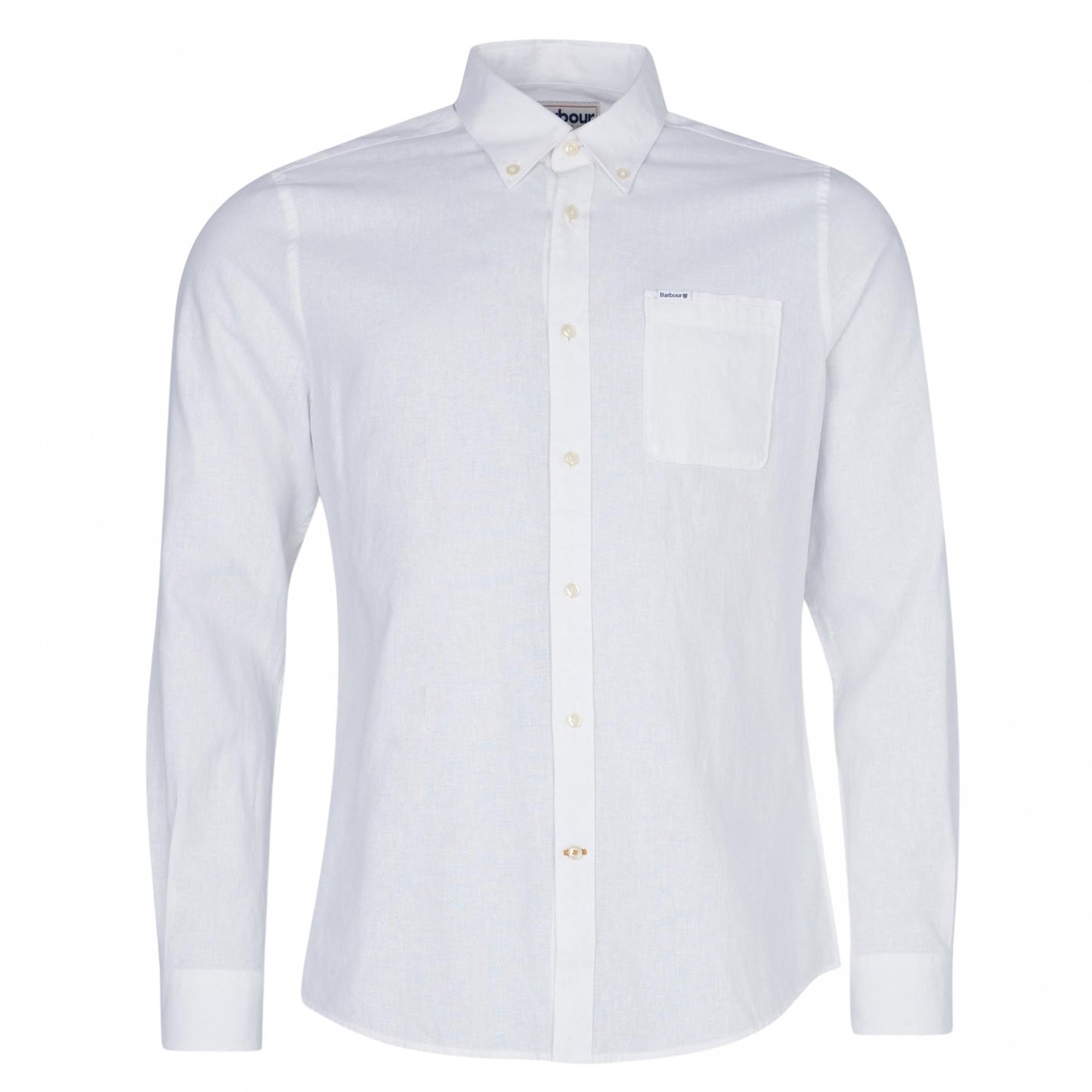 Camicia Barbour Nelson Tailored Shirt BIANCO