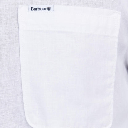 Camicia Barbour Nelson Tailored Shirt BIANCO