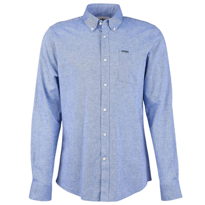 Camicia Barbour Nelson Tailored Shirt BLU