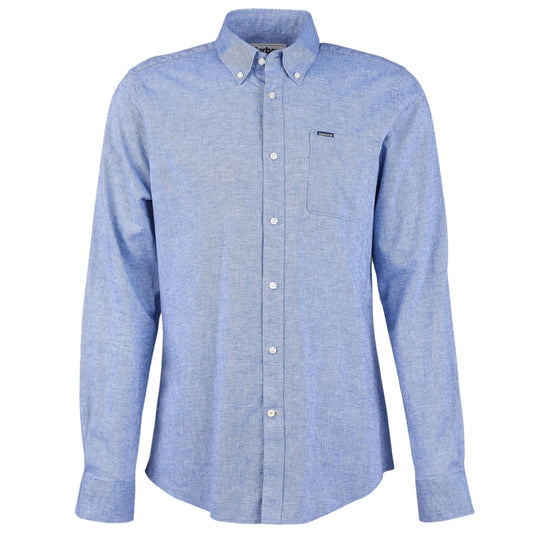 Camicia Barbour Nelson Tailored Shirt BLU