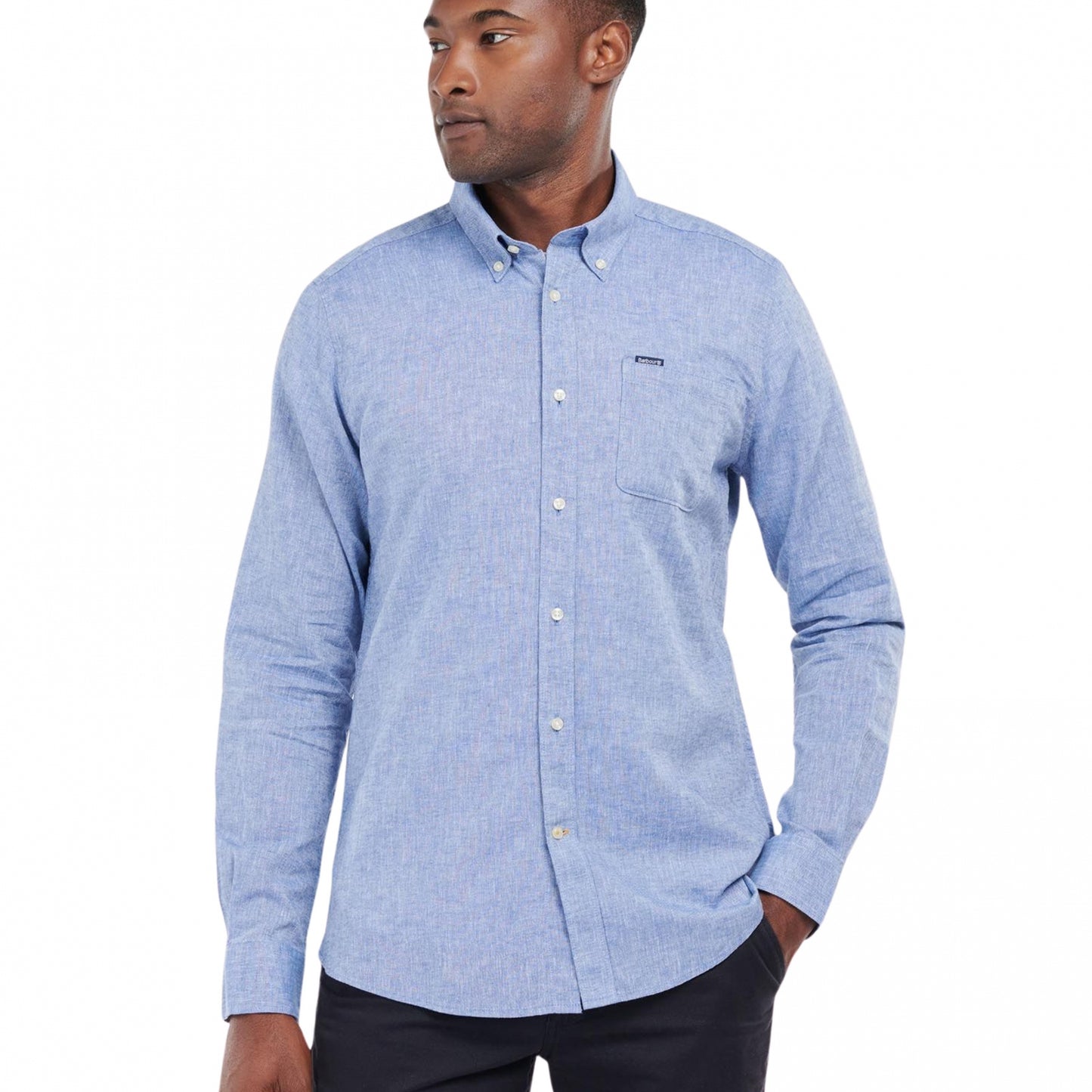 Camicia Barbour Nelson Tailored Shirt BLU