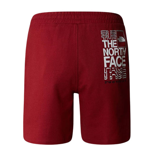 Pantaloncino TNF SS24 Coordinates Short ROSSO