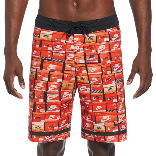 Costume Nike 9 Board Short ROSSO