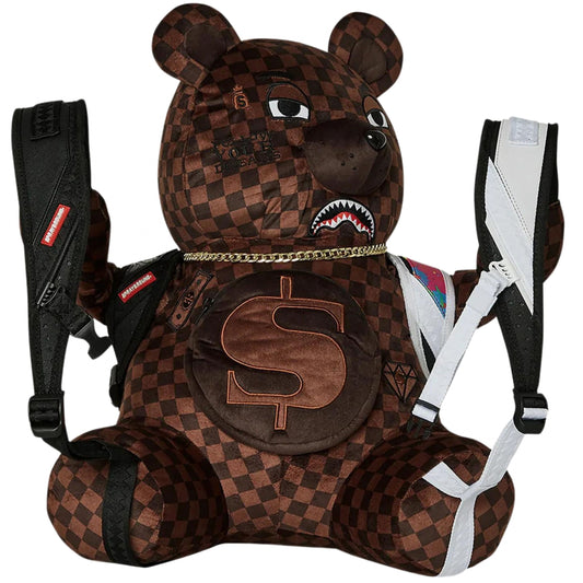 Sprayground Bear Wearing Backpack