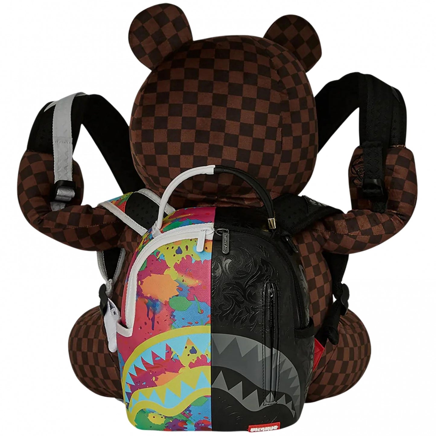 Sprayground Bear Wearing Backpack