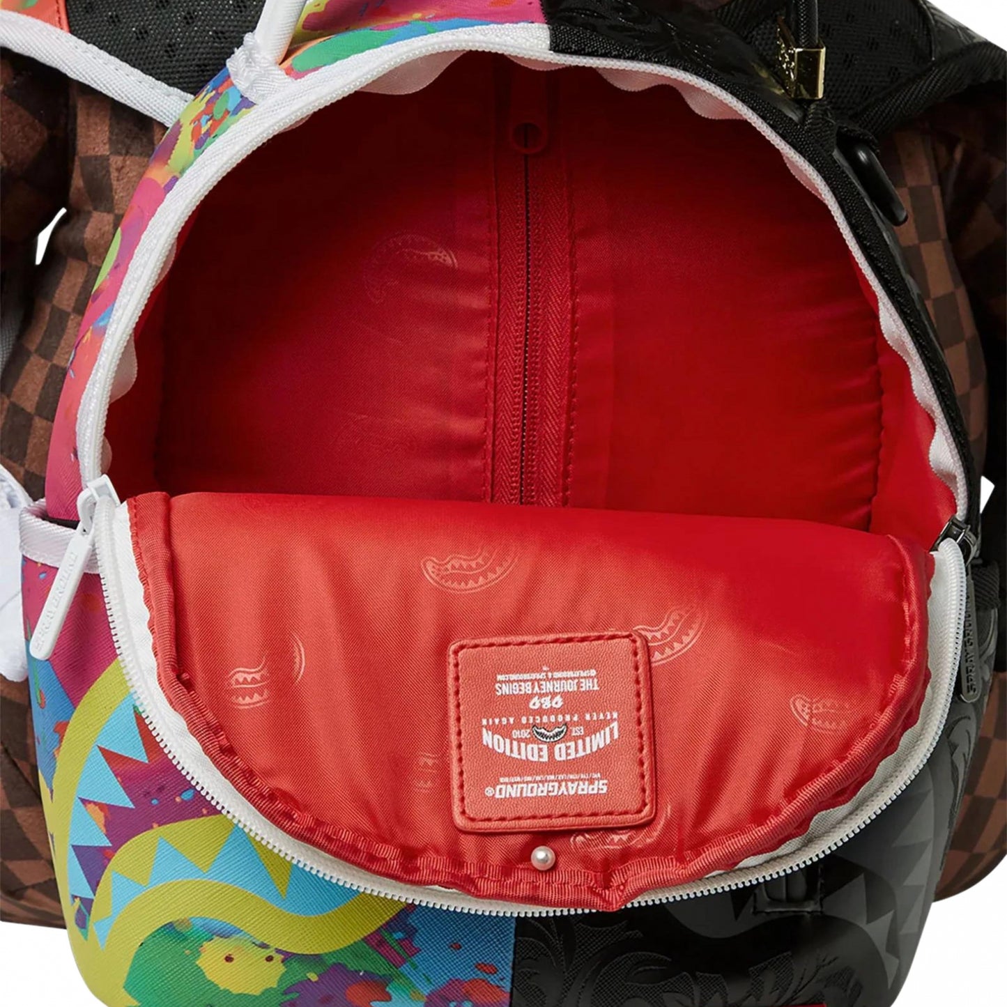Sprayground Bear Wearing Backpack