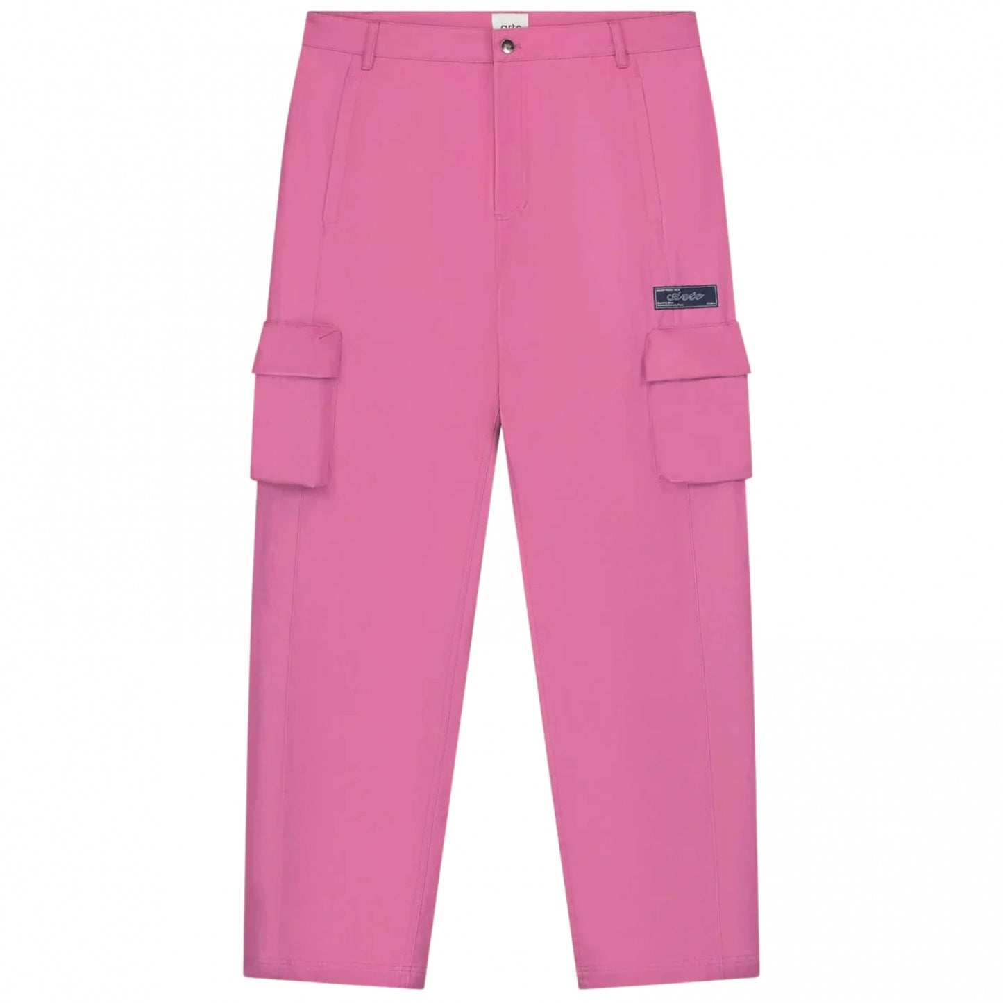 Pantalone Arte 3D Pockets Nylon Pants ROSA