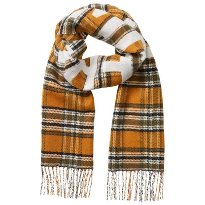 Sciarpa Timberland Jacquard Plaid Scarf CREMA