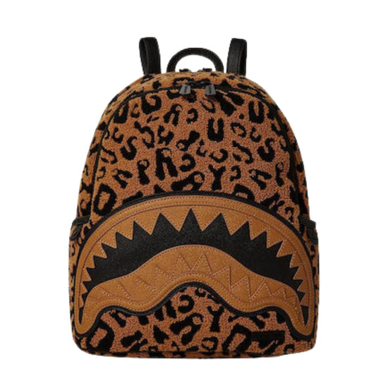 Sprayground Chenille Cheetah Savage Backpack
