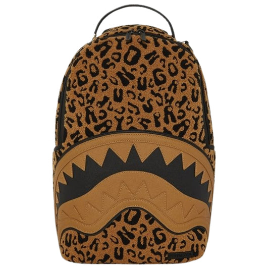 Sprayground Chenille Cheetah Backpack