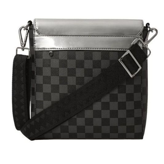 Sprayground Metallic Srips Messenger Bag