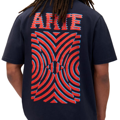 Maglietta Arte Rounded Parts Print Tee