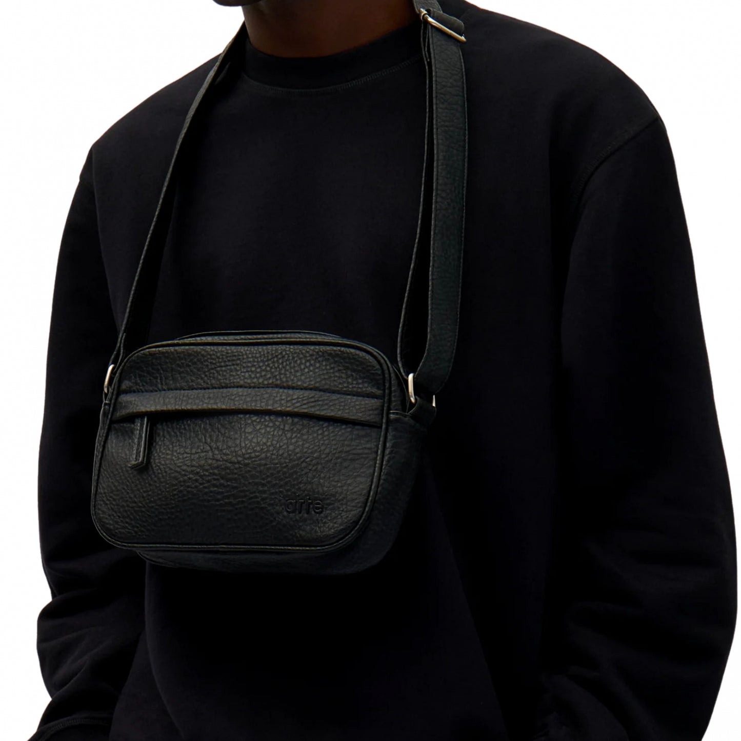 Borsa Arte Texture Leather Bag