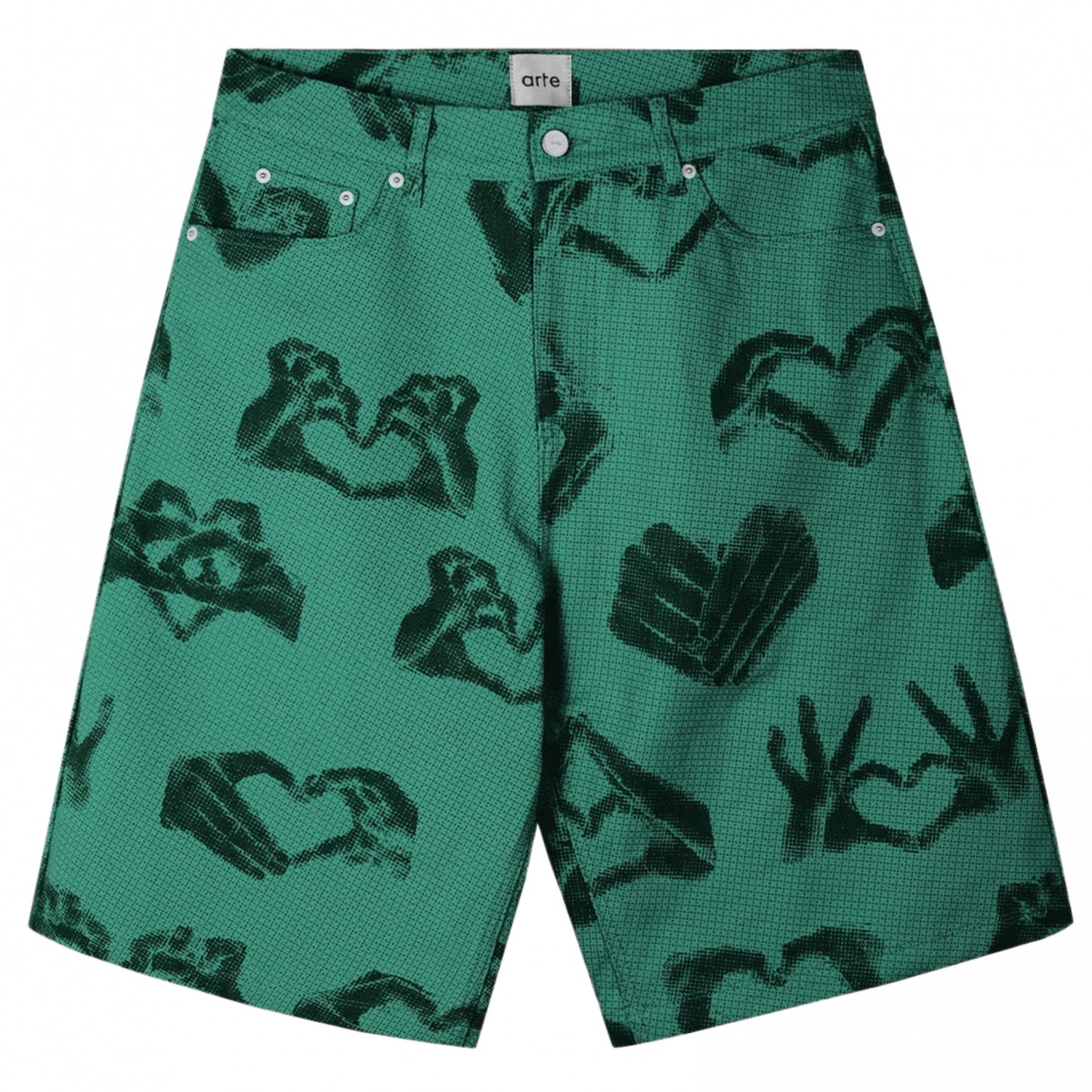 Pantaloncino Arte Hand Heart Shorts