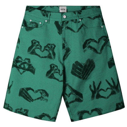 Pantaloncino Arte Hand Heart Shorts