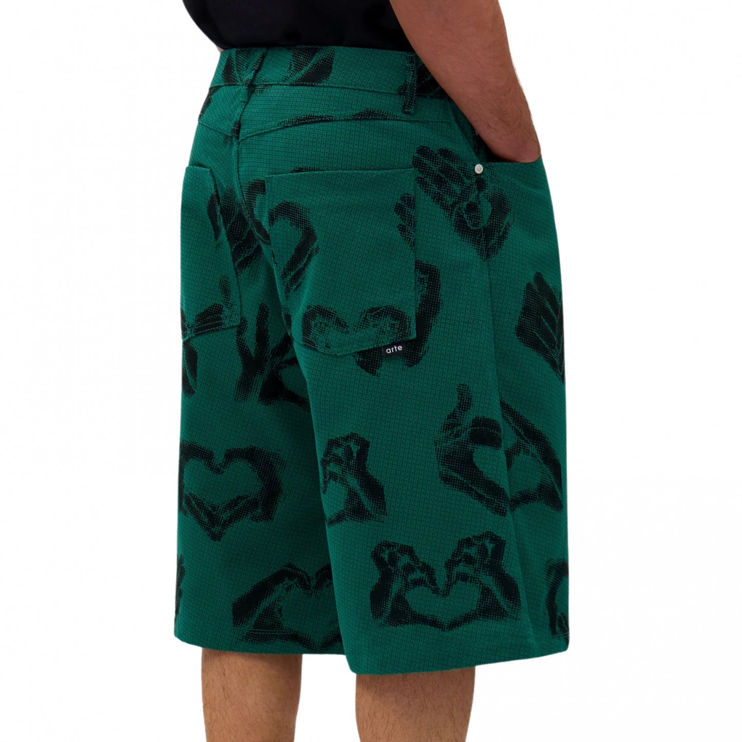 Pantaloncino Arte Hand Heart Shorts