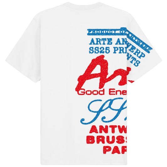 Maglietta Arte Side Print Tee