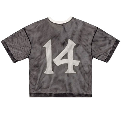 Maglietta Grimey Reversible Mesh Boxy V Neck Tee