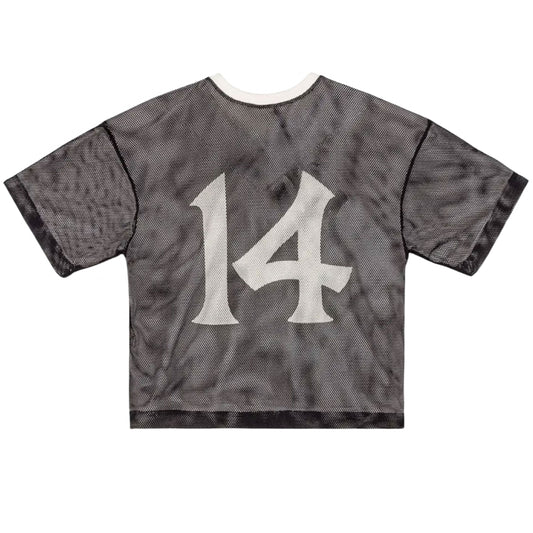 Maglietta Grimey Reversible Mesh Boxy V Neck Tee