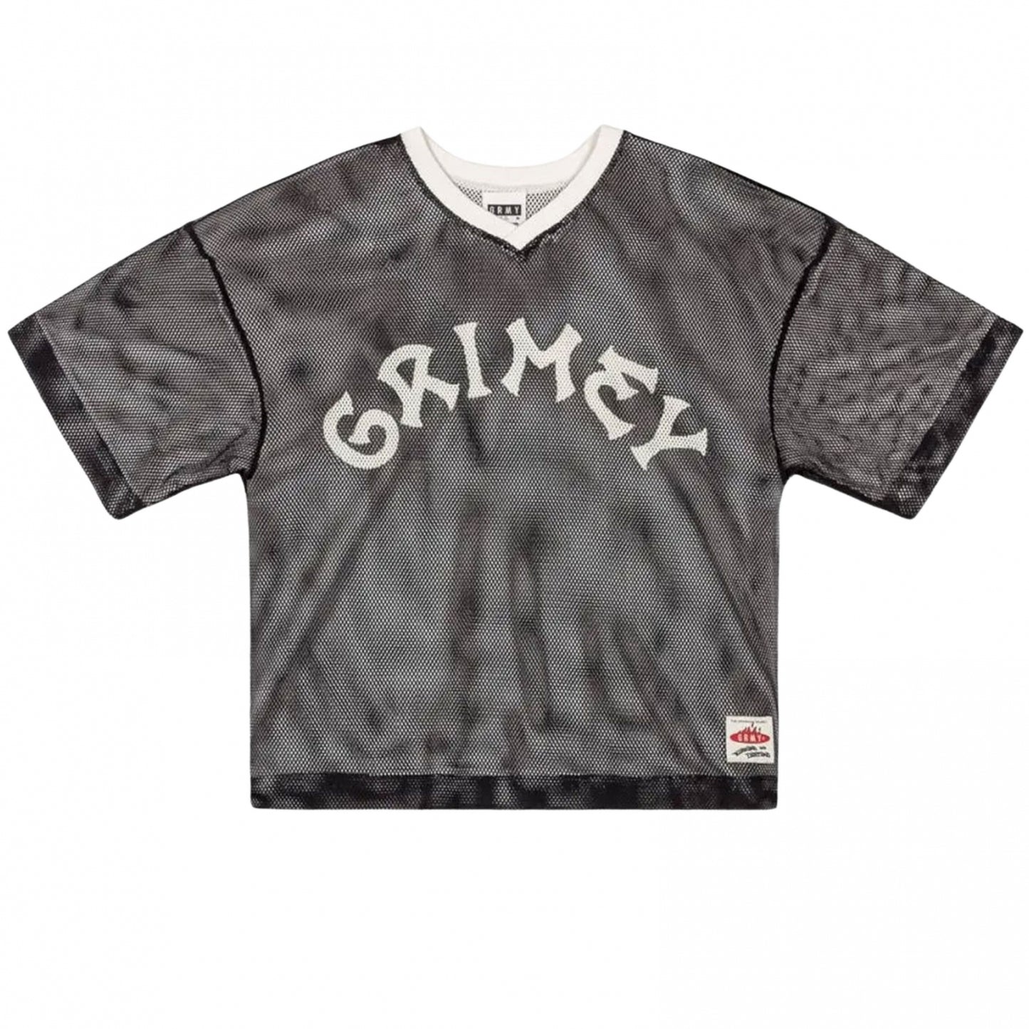 Maglietta Grimey Reversible Mesh Boxy V Neck Tee