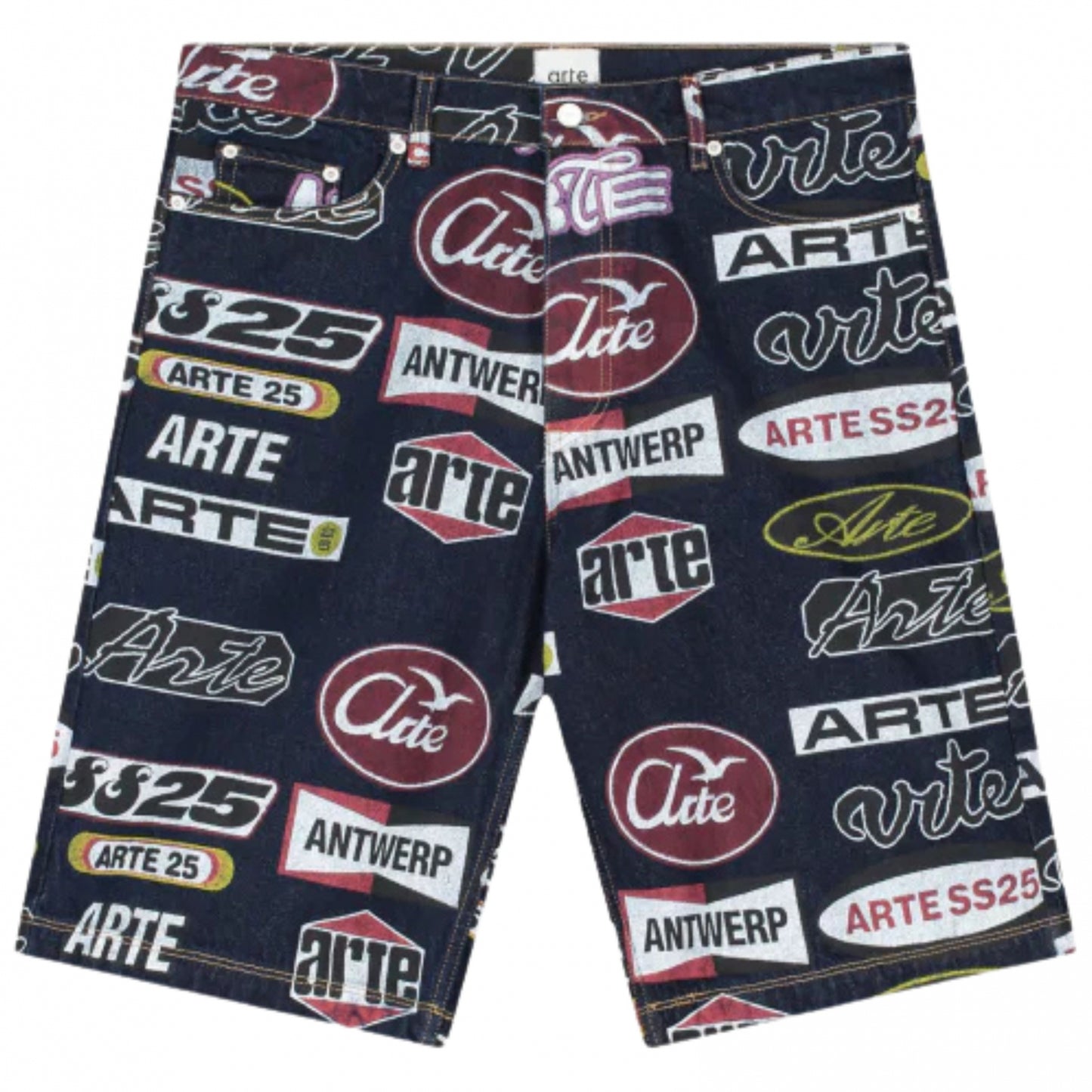 Pantaloncino Arte Allover Print Short
