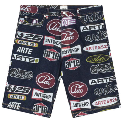 Pantaloncino Arte Allover Print Short
