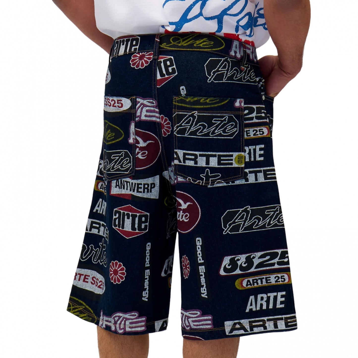 Pantaloncino Arte Allover Print Short